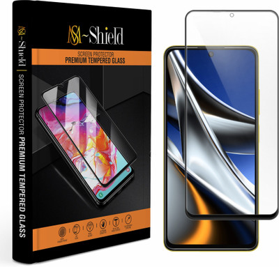 MS-Shield Edge To Edge Tempered Glass for POCO X4 Pro, POCO X4 Pro 5G(Pack of 1)