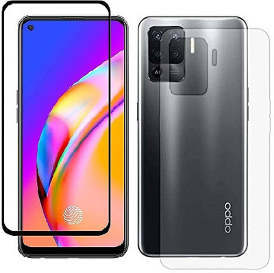 4 YARDS Front and Back Tempered Glass for Oppo F19 Pro(Pack of 1)