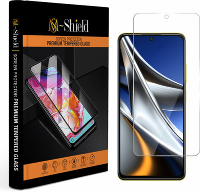 MS-Shield Edge To Edge Tempered Glass for POCO X4 Pro 5G(Pack of 1)