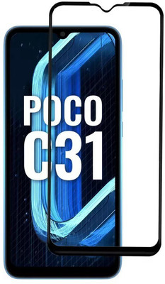 ARMAGUARD Tempered Glass Guard for POCO C31(Pack of 1)