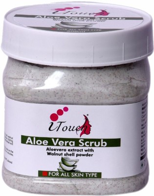 I TOUCH HERBAL Aloevera scrub 500ml Scrub(500 ml)