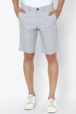 Allen Solly Printed Men Grey Regular Shorts