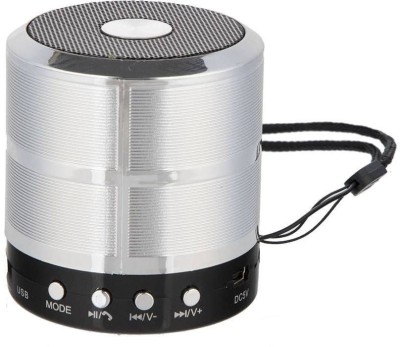 Wifton WS-887 Blue tooth Speaker Mini Sound Box Wireless portable speaker-SpK-188 10 W Bluetooth Speaker(Great Silver, Stereo Channel)