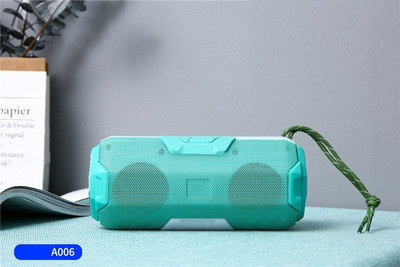 Wifton A006 125 Watt Wireless Bluetooth Portable Speaker-SpK-343 10 W Bluetooth Speaker(Azure Green, Stereo Channel)