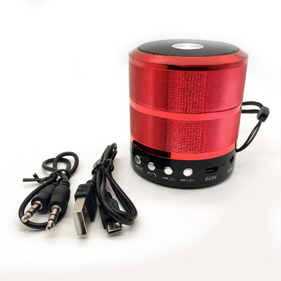 Wifton Mini Portable Outdoor Rechargeable Speaker-SpK-208 10 W Bluetooth Speaker(Azure Red, Stereo Channel)
