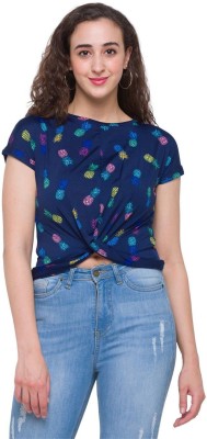 Globus Casual Printed Women Blue Top