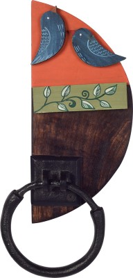 AAKRITI ART CREATIONS AAC-41-32-04-PO Multicolor Towel Holder(Wooden)