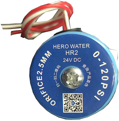 ABM AQUA Solenoid Valve 24V SV for RO Water Purifier (Pack of 1) Solid Filter Cartridge(0.5, Pack of 1)