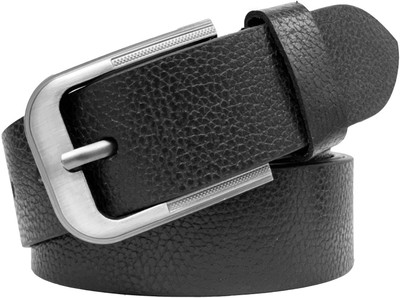 KAEZRI Men Evening, Party, Formal, Casual Black Genuine Leather Belt