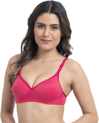 TWEENS Women T-Shirt Lightly Padded Bra(Pink)