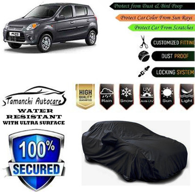 Tamanchi Autocare Car Cover For Maruti Suzuki Alto 800 Std Optional(Black)