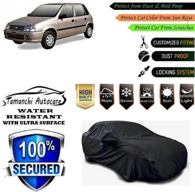 Tamanchi Autocare Car Cover For Maruti Suzuki Zen Edge(Black)