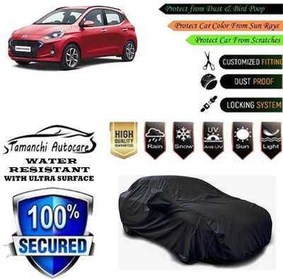 Tamanchi Autocare Car Cover For Hyundai Grand i10 Nios Era Petrol(Black)