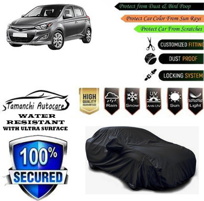 Tamanchi Autocare Car Cover For Hyundai i20 Sportz CRDI(Black)