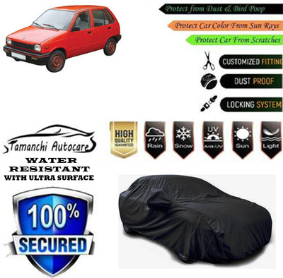 Tamanchi Autocare Car Cover For Maruti Suzuki 800 EX BSII(Black)