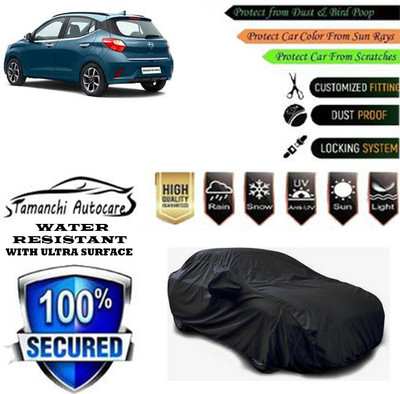 Tamanchi Autocare Car Cover For Hyundai Grand i10 Nios Sportz Petrol(Black)