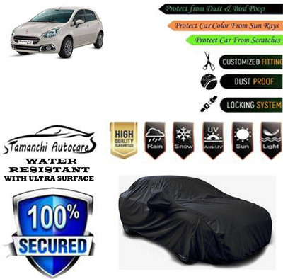Tamanchi Autocare Car Cover For Fiat Punto Active 1.2L Fire(Black)