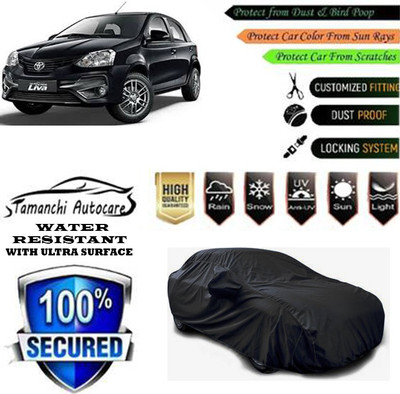 Tamanchi Autocare Car Cover For Toyota Etios Liva 1.4 GD Diesel(Black)