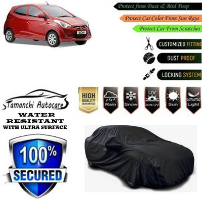 Tamanchi Autocare Car Cover For Hyundai EON Era Plus(Black)