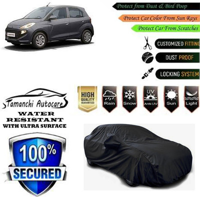 Tamanchi Autocare Car Cover For Hyundai Santro Magna CNG(Black)