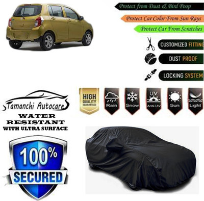 Tamanchi Autocare Car Cover For Maruti Suzuki Celerio VXI AMT Optional Petrol(Black)