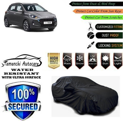 Tamanchi Autocare Car Cover For Hyundai Grand i10 Magna(Black)