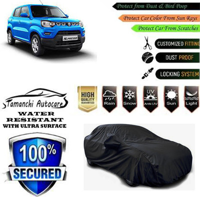Tamanchi Autocare Car Cover For Maruti Suzuki S-Presso LXi (O)(Black)