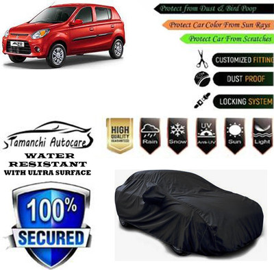 Tamanchi Autocare Car Cover For Maruti Suzuki 800 Std(Black)