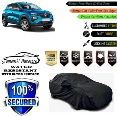Tamanchi Autocare Car Cover For Renault Kwid RXL 02 Anniversary Edition(Black)