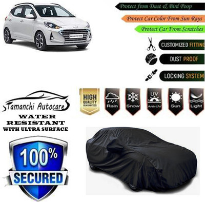 Tamanchi Autocare Car Cover For Hyundai Grand i10 Nios AMT Magna Petrol(Black)