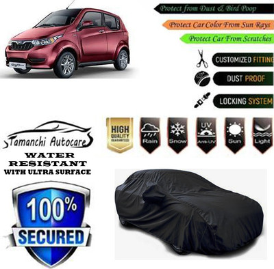 Tamanchi Autocare Car Cover For Mahindra e2o PLUS(Black)