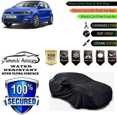 Tamanchi Autocare Car Cover For Volkswagen Polo 1.5 TDI Trendline Diesel(Black)
