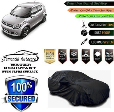 Tamanchi Autocare Car Cover For Maruti Suzuki Ignis 1.3 AMT Zeta(Black)