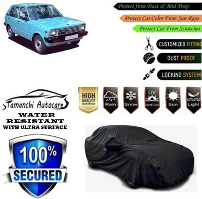 Tamanchi Autocare Car Cover For Maruti Suzuki 800 DX(Black)