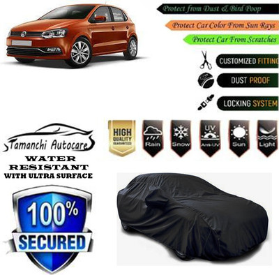 Tamanchi Autocare Car Cover For Volkswagen Polo 1.6 L(Black)