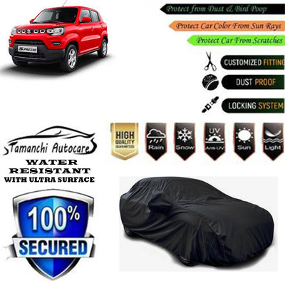 Tamanchi Autocare Car Cover For Maruti Suzuki S-Presso Lxi(Black)