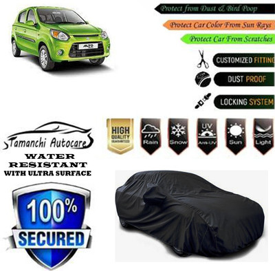 Tamanchi Autocare Car Cover For Maruti Suzuki Alto 800 LXI Opt S-CNG(Black)