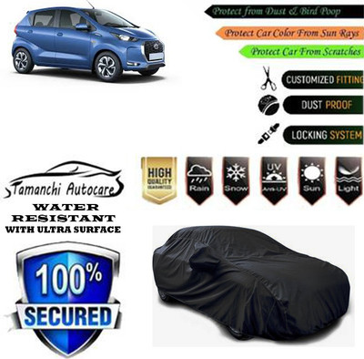 Tamanchi Autocare Car Cover For Datsun Redi-Go A Petrol(Black)