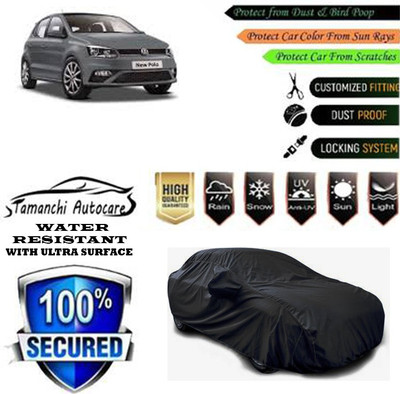 Tamanchi Autocare Car Cover For Volkswagen Polo 1.5 TDI Comfortline(Black)