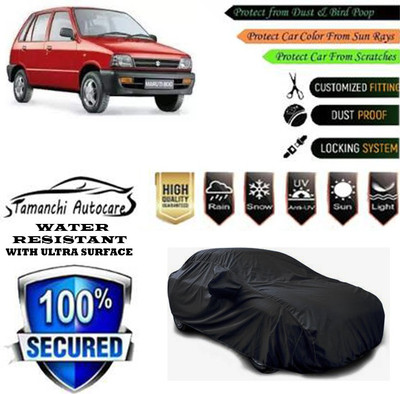 Tamanchi Autocare Car Cover For Maruti Suzuki 800 AC BSIII(Black)