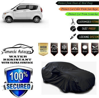 Tamanchi Autocare Car Cover For Mahindra e2o Plus P6 Electric(Black)