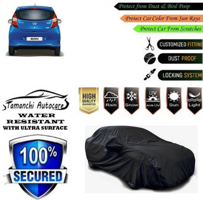 Tamanchi Autocare Car Cover For Hyundai EON LPG Era Plus(Black)