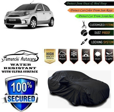 Tamanchi Autocare Car Cover For Nissan Micra Active XL Option Petrol(Black)