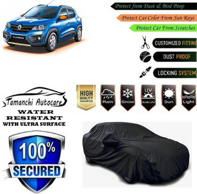 Tamanchi Autocare Car Cover For Renault Kwid RXE Petrol(Black)