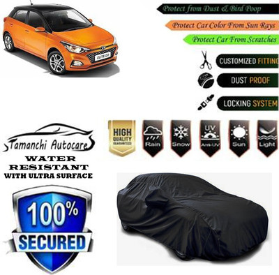 Tamanchi Autocare Car Cover For Hyundai Elite i20 Magna 1.4 CRDi(Black)