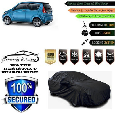 Tamanchi Autocare Car Cover For Mahindra e2oPlus P8(Black)
