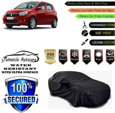 Tamanchi Autocare Car Cover For Maruti Suzuki Celerio ZXI Optional Petrol(Black)