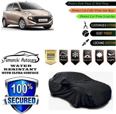 Tamanchi Autocare Car Cover For Hyundai Santro Magna Petrol(Black)