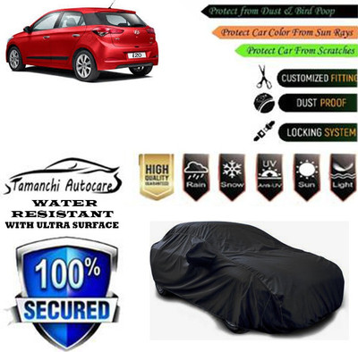 Tamanchi Autocare Car Cover For Hyundai i20 ERA(Black)