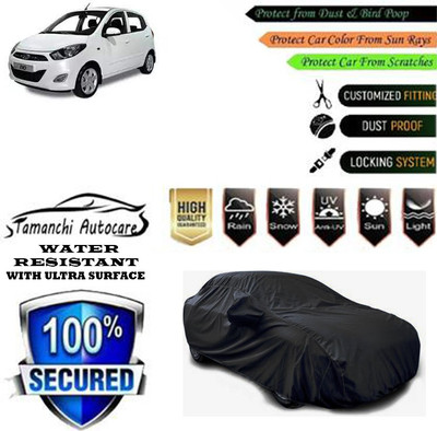 Tamanchi Autocare Car Cover For Hyundai i10 Magna 1.1L(Black)